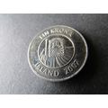 2007 ICELAND ONE KRONA - COIN - 2 FREE POST. AM