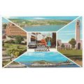 Swansea Postcard Multiview 23772
