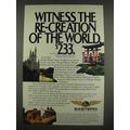 1985 Eastern Airline Ad - Witness the re-creation of the world. $233