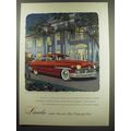 1949 Lincoln Cosmopolitan Sport Sedan Ad - America's most Distinctive Cars