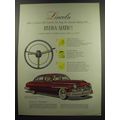 1949 Lincoln Cosmopolitan Sport Sedan Advertisement