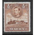 MALTA 1938 1/2d BROWN HMS ST ANGELO SG 217 M / ...