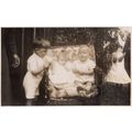 Child Tickling Tickle Baby Babies Tummy Antique...