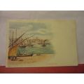 PORT DE LIVOURNE, ITALY unused antique postcard /