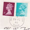 GB 1980 Machin 1p+0.5p FU SG x841+x846 Market W...