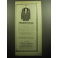 1958 Brooks Brothers Clothing Ad - Brooks Brothers evening wear