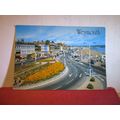 WEYMOUTH ESPLANADE, DORSET used postcard by J. ...