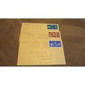 x3 1961 GB FDC Covers - CEPT - Postal Conference