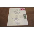 x2 1961 GB FDC Covers - Parliamentary Conference