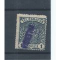 Spain stamps. 1901 1p Telegraph stamp. Used (F657)