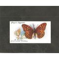 Cigarette Card Players Butterflies 1932 #10 Sil...
