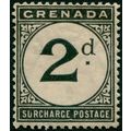 Grenada 1906 2d blue-black Postage Due SGD9 unused