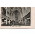 PRINTED POSTCARD INTERIOR OF ST. THOMAS CHURCH ...