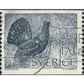 SWEDEN, BIRDS, Wood Grouse, blue 1975, 1.70Kr