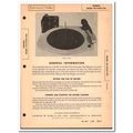 admiral model rc170 rc170a record changer phono...