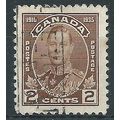 Canada 1935 SG336 2c Brown Good/Fine Used....