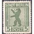 Germany (OPD Berlin) 1945 - 5pf green - Berlin ...