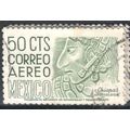 Mexico 1950 (Air) - SG904c - 50c green - Ancien...