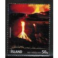 2010 Iceland Sc# 1206 MNH - Volcano 50g (75 kr)