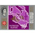 Malta QEII 1965 10s 10/- Unmounted Mint MNH SG ...
