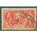 GREAT BRITAIN - 1934 - 5s bright rose-red - FU