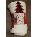 CHRISTMAS PLUSH THROW BLANKET~NEW~CLASSIC CHRIS...
