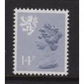 S40 14p Grey-blue SCOTLAND - Unmounted Mint