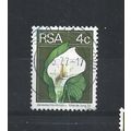 SouthAfrica.SG351 4c Arum Lily.Paper Unchecked....