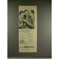 1956 Philips Philishave Ad, Benny Hill, Peter H...