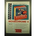 1961 Ansco Moviechrome 8 Movie Film Ad - A New ...
