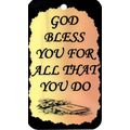 1106 Inspirational Sign God Bless you for Frien...