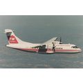 Trans World Express ATR42 Civil Aviation Postca...