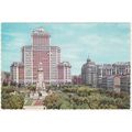 Postcard Edificio Espana, Plaza de Espana, Madr...