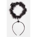 COAST Halloween Black Halo Headband - NEW (RARE...