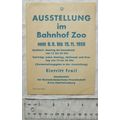 1958 leaflet Sowjetland Reiseland, Ausstellung ...