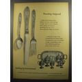 1952 International Wedgwood Silverware Advertisement