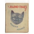 Radio Times Humour Number 16 1936 Cat Laughing ...