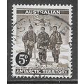 AAT AUSTRALIA ANTARCTIC 2/- 1961 FIVE PENCE SUR...