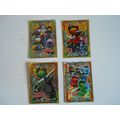 Lego Ninjago Cards 4 Limited Edition Cards