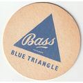 BEER MAT - BASS BREWERY - BLUE TRIANGLE - (Cat ...