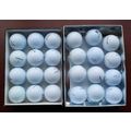 24 WHITE GOLF BALLS - GRADE A - MIXED MANUFACTU...