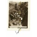 Trench First Aid During WW1, 1916, Book Illustr...