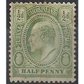 Turks & Caicos Islands 1909 SG117 1/2d Yellow-G...