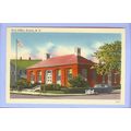 New York Scotia Post Office Street Scene Inters...