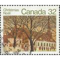 CANADA, CHRISTMAS, City church, brown 1982, 32c