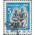CANADA, CHRISTMAS, Eskimo family, by Mary Irqiq...