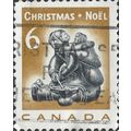 CANADA, CHRISTMAS, Eskimo mother and child, by ...