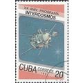 CUBA, SPACE, Cosmos 93 satellite, blue & pink 1...