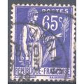 France 1937 - SG509a - 65c blue - Peace - used 7