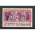 ST VINCENT 1977 SILVER JUBILEE ROYAL VISIT $2 Q...
